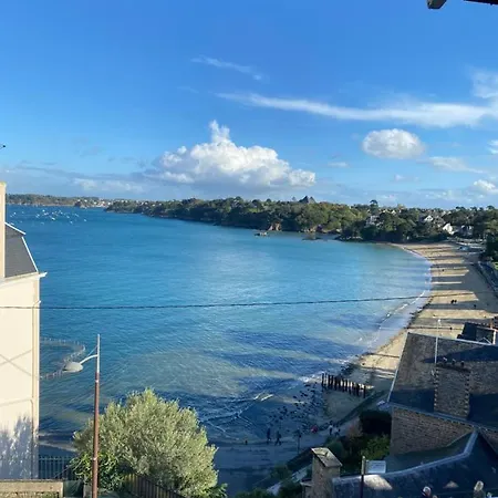 T2 - T3 Vue Exceptionnelle - Centre Ville De Dinard Exterior photo